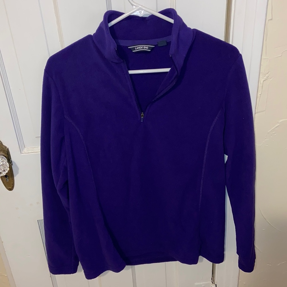 Lands end 1/4 zip